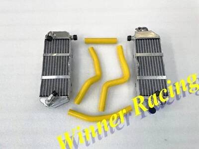 Radiador de aluminio y manguera de silicona para Suzuki RM250 RM 250 MODELO M/N 1989-1992 Foto 1 de 4