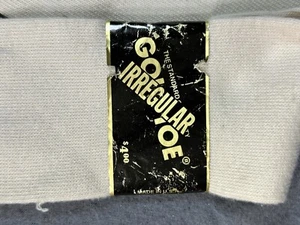 VTG NOS Men Irregular Gold Toe Standard Socks Tan USA made 10.5-13 NEW HTF - Picture 1 of 15