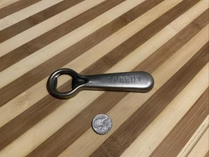 Vintage Steel Beer Pop Bottle Opener Speedy - Picture 1 of 6
