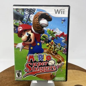 Mario Super Sluggers (Nintendo Wii, 2008) Completo PROBADO EN CAJA - Imagen 1 de 9