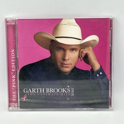 Garth Brooks The Ultimate Hits Pink Edition 3 CD Set Susan G Komen FREE US SHIP Foto 1 de 4