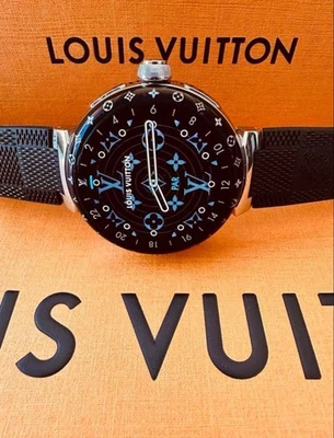 Reloj de cuarzo para hombre LOUIS VUITTON Tambour Horizon Light Up QAD00Z 43mm Foto 1 de 4