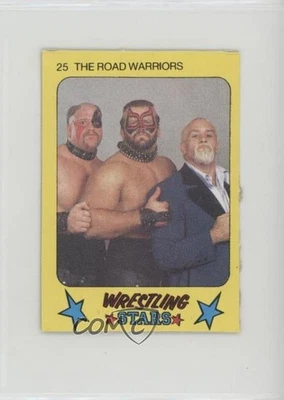 Monty Gum Super Wrestling Stars 1986 The Road Warriors #25 Foto 1 de 2