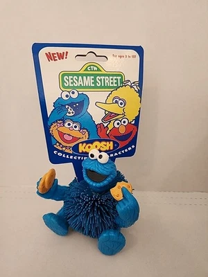 Monstruo de Galletas de Plaza Sésamo - Koosh 1996 Personajes Coleccionables de Colección Foto 1 de 3