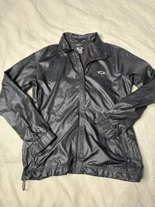 Oakley Jawbreaker 2013 Road Cycling Black Jacket Light Full Zip Women’s Med B5 - Picture 1 of 10