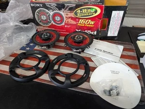SONY Xplod XS-R1341 160 Watt 5 1/4” Speakers 4-Way High Power Handling - Picture 1 of 14