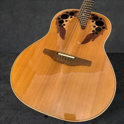 1990 Ovation 1758 Elite 12-струнная - натуральная - Изображение 1 из 4