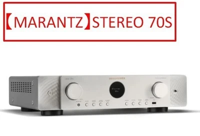 【MARANTZ】STEREO 70S SLIMLINE AV SURROUND RECEIVER 7.2 CHANNEL 8K 100V Silver - Image 1 of 4