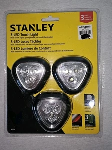 Stanley NIP 3-LED Mini Touch Indoor Lights - Picture 1 of 2