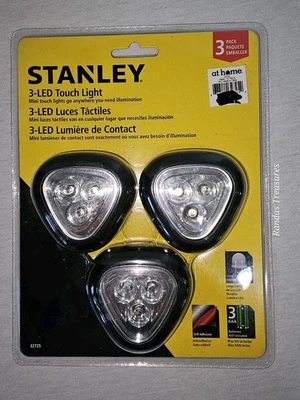 Stanley NIP 3-LED Mini Touch Indoor Lights - Image 1 of 2