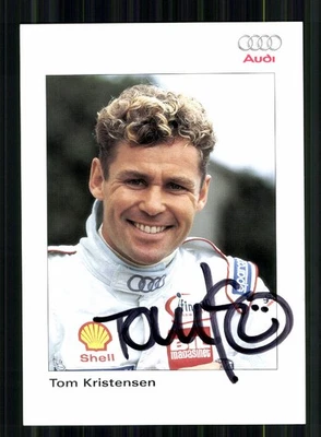 Tom Kristensen Autogrammkarte Originial Signiert Motorsport + A 247639 - Bild 1 von 2