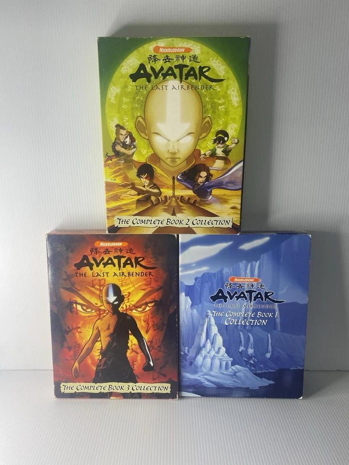 Avatar - The Last Air Bender - The Complete Book 1-3  - **Region 1** - image 1 of 1