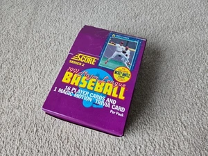 Score 1991 Major League Baseball Series 2 Trading cards box - Picture 1 of 6