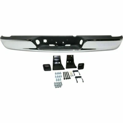 New Step Bumper Assembly Steel Chrome With Bracket For 2002-2009 Dodge Ram 2500 - Image 1 of 4