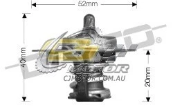 Termostato DAYCO PARA Ford Festiva 1/97-12/97 1.3L 8V MPFI WD B3 Foto 1 de 1