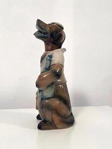 Vintage Westdeutscher betrunkener Hund Dekanter Flasche Ornament RAR - Bild 1 von 10