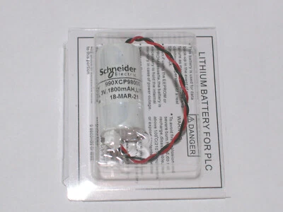Brand New Schneider Electric Modicon 990XCP98000 PLC Battery 3V Lithium