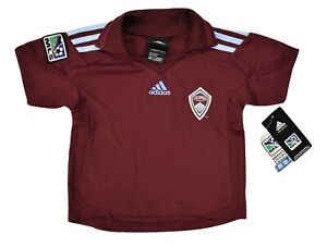 adidas MLS Infant Colorado Rapids Soccer Jersey NWT 12, 18, 24 Months