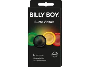 Preservativos Billy Boy Colorido Variedad Condones de Colores 4 x 3 Piezas Pack Automatizador - Imagen 1 de 1