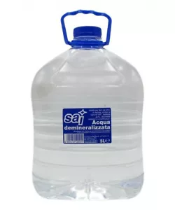 ACQUA DISTILLATA Demineralizzata Per Ferro Da Stiro etc. - 20L (5L x 4 Canestri) - Foto 1 di 1