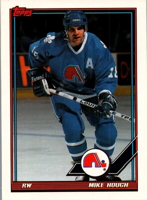 1991-92 Topps Hockey - #113 Mike Hough - Image 1 of 2