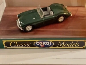 Corgi Classics 1/43 Scale D731 MGA Open Top - Green - Boxed - Picture 1 of 4