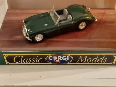 Corgi Classics 1/43 Scale  D731 MGA Open Top - Green - Boxed - Image 1 of 4