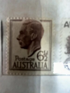 1950 King George VI 6 1/2d Australian Pre Decimal Postage Stamp - Picture 1 of 1
