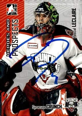 Pascal LeClaire - Signed 2005-06 In The Game Heroes And Prospects #89 - Image 1 of 2