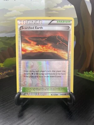 Scorched Earth 110/124 - Fates Collide - Uncommon - Reverse Holo - LP - Image 1 of 3