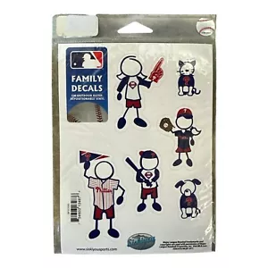 MLB Philadelphia Phillies Family 6 Pack Decals - Picture 1 of 1