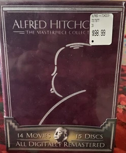 Alfred Hitchcock - The Masterpiece Collection 14 Movies 15 Discs - Picture 1 of 2