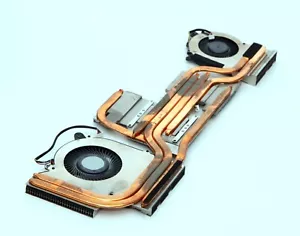 MSI Katana 15 B12VGK MS-1585 Thermal Cooling Kühlkörper + Lüfter Set E32-2501500-F05 - Bild 1 von 2