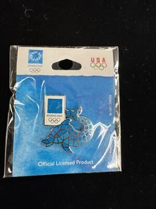 ATHEN OLYMPIADE PIN MOSAIK DELFIN NEU AUF KARTE WUNDERSCHÖN! SEALED NEU SELTEN - Bild 1 von 2