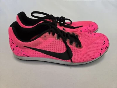 Womens Nike Zoom Rival D 10 Track Running Shoes PINK US Size 9.5 CD6864-104 - Image 1 of 4