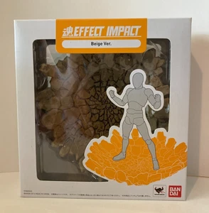 BANDAI TAMASHII NATION ACTION FIGURE EFFECT IMPACT BEIGE VERSION U.S. SELLER! - Picture 1 of 4