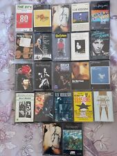 Lot of 22 Cassette Tapes - Rock  Lot  A2 Springsteen etc
