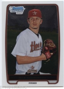 Lot of (200) Rob Rasmussen 2012 Bowman Chrome Prospect RC Cards - LA Dodgers SP