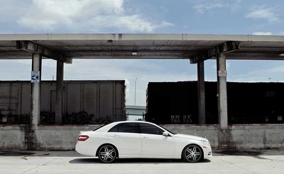 2010-16 MERCEDES BENZ E 550 ADJUSTABLE LOWERING LINKS SUSPENSION KIT 4MATIC v1 - Image 1 of 2