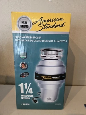 Eliminador de basura de residuos de alimentos American Standard 1-1/4 HP (ASD-1250) nuevo en caja  - Imagen 1 de 4