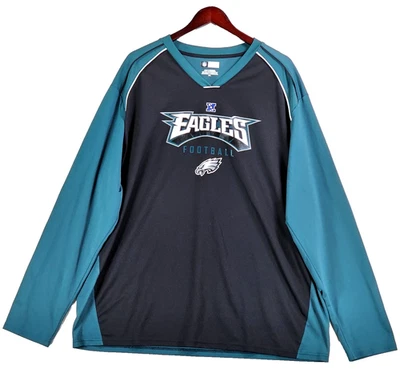 Рубашка мужская NFL Philadelphia Eagles с длинным рукавом 3X Национальная футбольная конференция  - Изображение 1 из 4