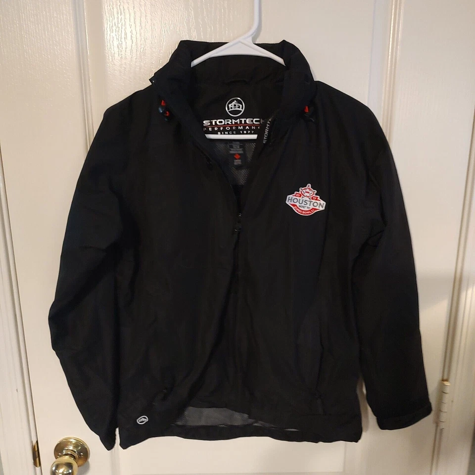 StormTech Jacket Men's XS Black Performance Full Zip Houston Super Bowl Logo - Image 1 of 4