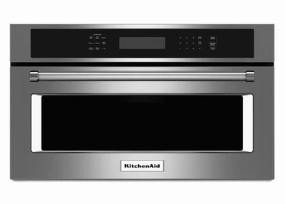 KitchenAid KMBP107ESS 27 Inch Built-in Microwave Oven - Image 1 of 4