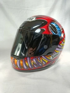 Rare Shoei Tomomi Manako 1999 Kurz Aral Yamaha 250cc Motogp Race Replica Helmet - Picture 1 of 14