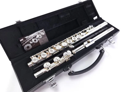 Yamaha 282 (~262) Intro Intermediate Open Hole Flute C Foot Reconditioned ++ - Image 1 of 4