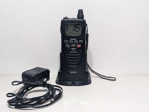 Uniden MHS 350 Submersible Marine Two-Way VHF Radio MHS350 w/ Battery & Charger - Picture 1 of 12