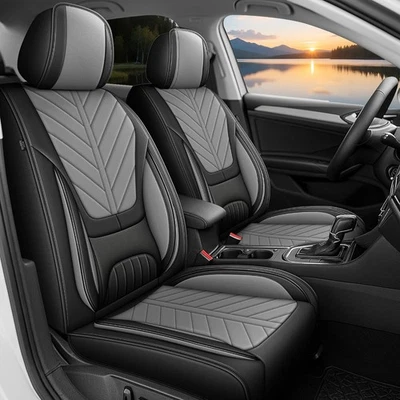 Car Seat Covers For Honda Fit 2007-2020,Faux Leather 5 Seats Seat Cushion Foto 1 de 4