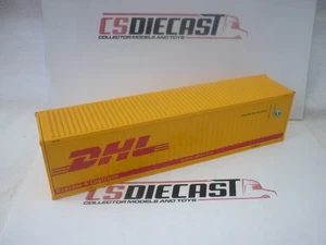 Universal Hobbies Modern Truck 1:50th Scale Heavy Haulage DHL Shipping Container - Picture 1 of 3