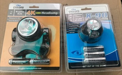 Faro Cyclops Xenon X-90 Iluminación Multimodo + FARO CAMUFLAJE 4K Krypton-NUEVO Foto 1 de 4