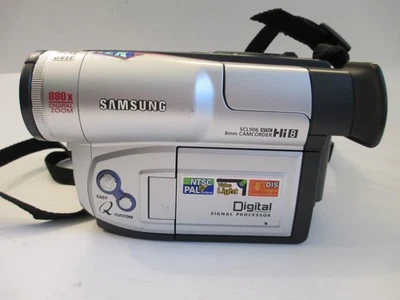 SAMSUNG SCL906 HI8 8mm Video8 Camcorder with Charger | Tested WORKING! - Image 1 of 4